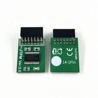 TPM 2.0 Verschlüsse lungs sicherheits modul Remote Card LPC-14PIN modul 14Pin LPC Für MSI TPM 2.0 LPC 14 Pin Sicherheits modul