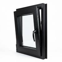 Ventana Corredera Abatible de Aluminio para Casa, Diseño Minimalista, Duradera, Precio de Fábrica Profesional, Color y Tamaño Personalizables, para Villas de Lujo