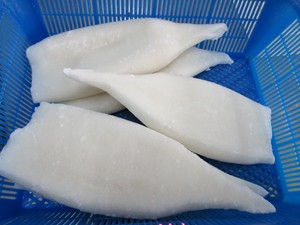 Sản Xuất Tại Trung Quốc Tùy Chỉnh Vòng Đầu Tiên Trên Da Đông Lạnh Tươi Mực Ống Cá U5 U7 U10 Đầu Tắt - Product Image 3