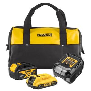 Sac à outils DeWalt avec batteries 18V et kit chargeur - Product Image 1