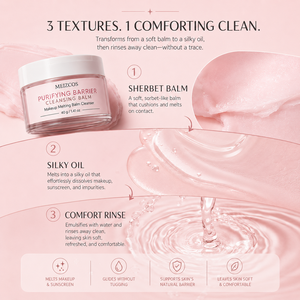 Baume Nettoyant Rose Marque Blanche 40g – Démaquillant Doux Baume-à-Huile pour le Visage – Hydratation Confort Quotidien - Product Image 3