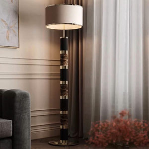 Lámpara de Pie de Mármol de Lujo Italiana de Diseño Sparta, LED, Altura Ajustable, para Sala de Estar, Villa de Alta Gama - Product Image 1