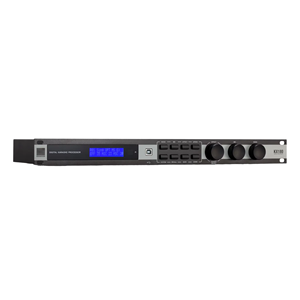 โปรเซสเซอร์เสียงคาราโอเกะดิจิตอลระดับมืออาชีพ KX180 โครงสร้างโลหะ ระบบควบคุมไมโครโฟน 6 ช่อง สำหรับเสียงรอบทิศทาง - Product Image 1