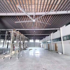 พัดลมระบายอากาศ HVLS ขนาดใหญ่ 10 ฟุต สำหรับใช้ภายใน/ภายนอกอาคาร ใบพัดอลูมิเนียม ควบคุมผ่านแอปพลิเคชัน รับประกัน 2 ปี สำหรับคลังสินค้า - Product Image 6