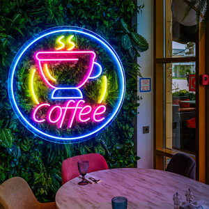 Tùy chỉnh Led Neon signt dấu hiệu biểu tượng tùy chỉnh cà phê cửa hàng Neon dấu hiệu neon ánh sáng cho tường trang trí cá nhân trang trí tường nhà - Product Image 2