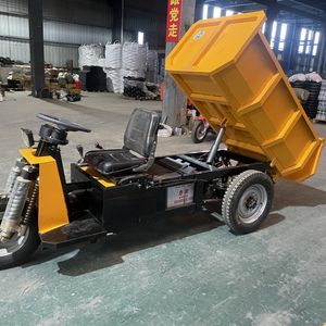 Triciclo volquete eléctrico con batería de iones de litio, pequeño volquete eléctrico para uso en exteriores - Product Image 2