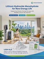 Hydroxyde de lithium monohydraté avec contrôle strict des impuretés pour la matière première des batteries à énergie nouvelle