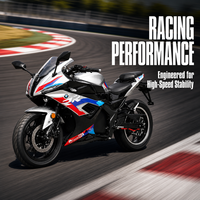 Cybern RR New Mold Electric Chopper Touring Sportbikes 72V 3000W Brushless Lithium >80km/h for Adults Motorcycles