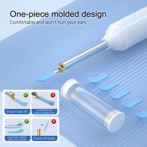 Drop Shipping <span class=keywords><strong>Ear</strong></span> Cleaner com HD Mini Câmera Sem Fio Earwax Remoção Ferramenta Silicone Spoon Otoscope 8 Pcs <span class=keywords><strong>Ear</strong></span> Set Endoscópio Presente - Product Image 4