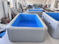 Piscine gonflable pour enfants en PVC pour extérieur, épaisseur 20 cm, alimentation 220V/120V, 300x200x120 cm, certifiée CE