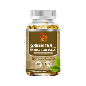 Cápsulas Blandas de Extracto de Té Verde que Promueven la Función Metabólica, Fomentan la Claridad Mental, Apoyan la Relajación y la Calma, y Aumentan los Antioxidantes - Product Image 1