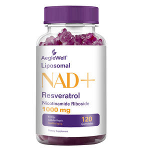 Opciones <span class=keywords><strong>de</strong></span> Personalización Flexibles, Vitaminas NAD y Resveratrol en Gomitas para Mujeres y Hombres con Colágeno y Biotina, Apoyo para <span class=keywords><strong>la</strong></span> Regeneración <span class=keywords><strong>Celular</strong></span> - Product Image 1