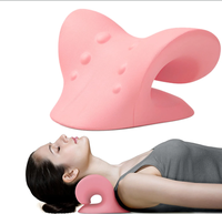 Oreiller de traction chiropratique pour soulager la douleur, relaxant pour le cou et les épaules, dispositif de traction cervicale, étireur de cou