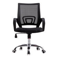 Foshan Executive Mesh Personnel Ergonomique Réglable Interview Ordinateur Conférence Pivotant Chaise De Bureau Superviseur Bureau