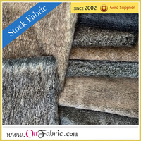Tissu en fourrure tissée à poils longs 100% polyester, largeur 160 cm, pour vêtements d'hiver, 60/70, 625 GSM