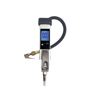 Manomètre numérique LCD haute précision pour pneus de voitures et camions, plage 0-255 <span class=keywords><strong>psi</strong></span>, avec fonction mémoire et <span class=keywords><strong>conversion</strong></span> d'unités - Product Image 1