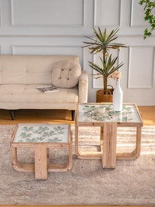 Tavolino <span class=keywords><strong>da</strong></span> caffè in legno per casa, - Product Image 4