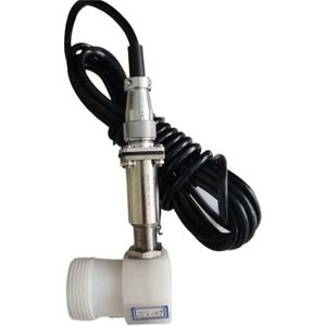 Sensor de Flujo de Ácido CNYJSOZNO DN32, Medidor de Flujo de Líquido de Acero Inoxidable, Conexión Roscada, Anticorrosión, Sulfúrico - Product Image 1