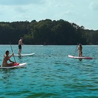 Nouvelle planche à pagaie gonflable 2026 avec tous les accessoires, planche à pagaie debout, planche à pagaie de surf