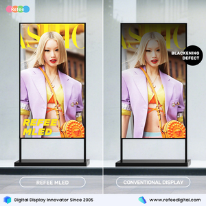 Ventana de alto brillo Mini <span class=keywords><strong>Monitor</strong></span> digital Pantalla 4K Tienda minorista Centro comercial Metro Wayfinding Pantalla de bienvenida Publicidad - Product Image 6