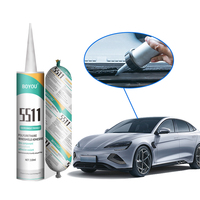 BOYOU Adhésif d'étanchéité pour pare-brise automobile en polyuréthane monocomposant