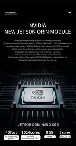 <span class=keywords><strong>NVIDIA</strong></span> Jetson Nano 8GB 40 TOPS AI Kits de desarrollo de placa Edge Modelo T202 Sistemas integrados - Product Image 4