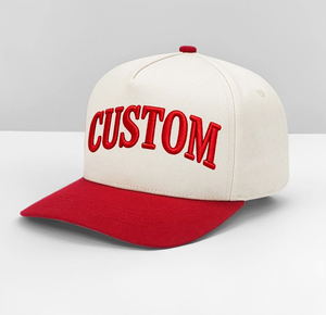 Custom Logo Embroidery High Quality 2 Tone Color <strong>Baseball</strong> <strong>Cap</strong> 6-Panel Printing 5-Panel <strong>Baseball</strong> Hat for Unisex Piping logo <strong>Cap</strong> - Product Image 1