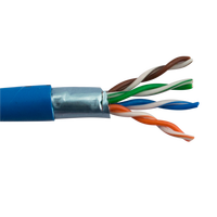 Kabel LAN Changbao Cat5 FTP STP 4 Pasang Cat5e Terperisai 4pr 24awg Kabel Ethernet
