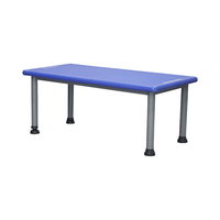 Table de bureau moderne pour maternelle, mobilier scolaire, ensemble chaise et table en plastique