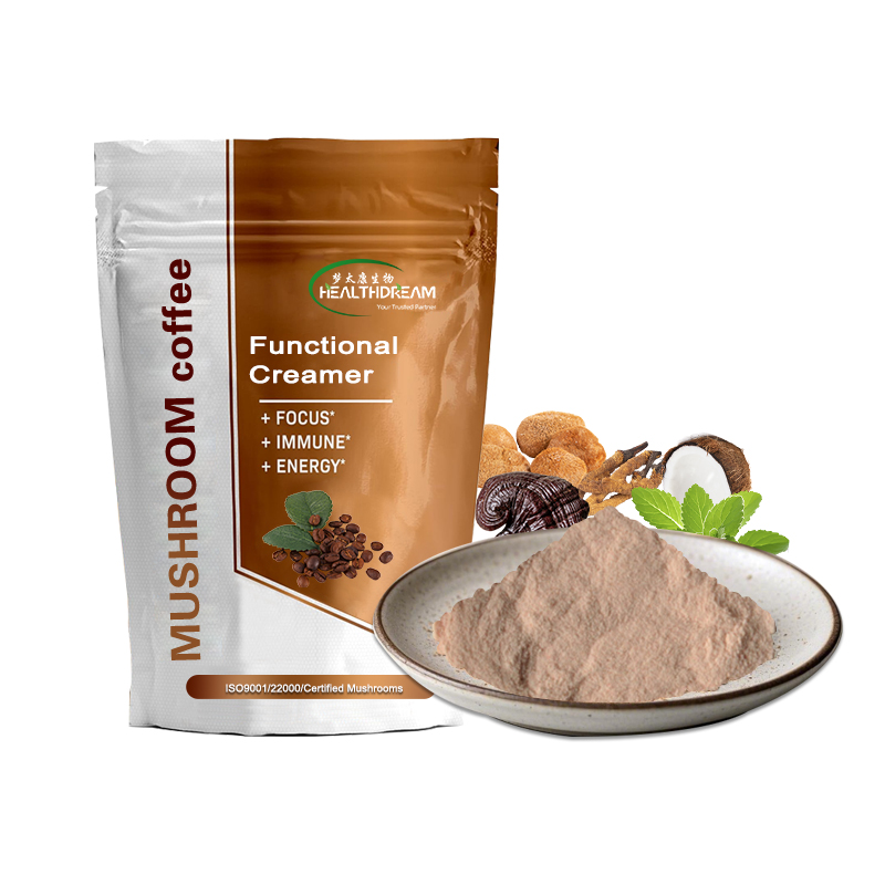 Vegan Functional Creamer with Lion's Mane & MCT Oil Low Carb Plant-Based Coffee Enhancer