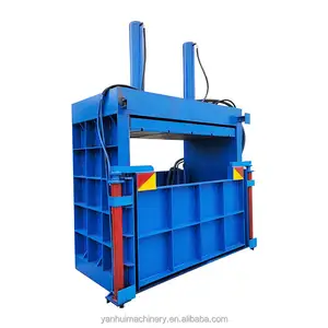 Hot in 2024 Hydraulic Cardboard Baler Machine Automatic Plastic Carton Press Packing Baler Machine For Used Clothing