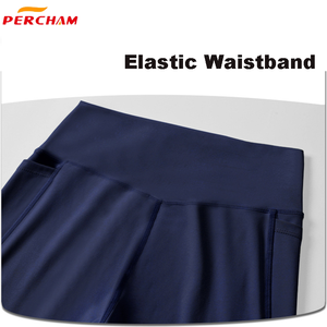 Pantalones cortos <span class=keywords><strong>de</strong></span> compresión para correr <span class=keywords><strong>de</strong></span> cintura alta para <span class=keywords><strong>mujer</strong></span>, <span class=keywords><strong>mallas</strong></span> deportivas transpirables para gimnasio y Fitness - Product Image 2