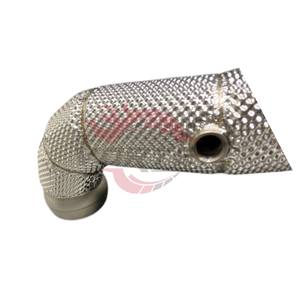 ท่อแคทดาวน์ไพพ์ Vortex 304 High Flow สำหรับ Mercedes-Benz A45 CLA45 M139 ปี 2020–2024 พร้อมแผ่นกันความร้อน ไม่แสดงไฟเตือน Check Engine - Product Image 3