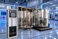 Équipement de revêtement PVD de qualité industrielle, solution clé en main écologique pour le revêtement automatique de montres par pulvérisation magnétron