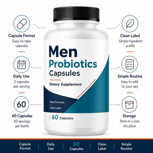 New Adult Lactobacillus Supplements Billon Salivarius Casei <b>Bifidobacterium</b> Lactis <b>Probiotics</b> Capsules Beauty Immunity Digestion - Product Image 5