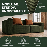 Hersteller Klassische Stile Breitgerippter Cord Chenille Rollenverpackt Kompressions-Großset Sofa Couch Aufzugfreundlich