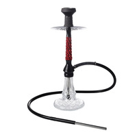 Chicha en résine givrée en forme de crâne, style luxe léger, multi-trous, ensemble complet arabe, vente en gros d'usine pour l'exportation transfrontalière
