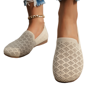 Hot Sale Spring Autumn Light Weight Comfort Fashion Casual Shoes Soft Sole Breathable Single Layer <b>Slip</b>-<b>on</b> Toe Walking Shoes - Product Image 1