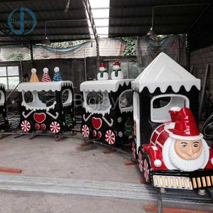 <span class=keywords><strong>Train</strong></span> miniature à thème <span class=keywords><strong>de</strong></span> Noël grande capacité, fabricant professionnel <span class=keywords><strong>de</strong></span> haute qualité, manège pour enfants pour parcs d'attractions, en promotion - Product Image 2