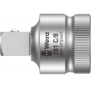 Adaptateur Wera 781 C/B, <span class=keywords><strong>convertisseur</strong></span> de douille hexagonale de 3/8 po à 1/4 po pour fixation de précision, OEM chromé - Product Image 1