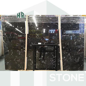 Hotel Poject Suelo <span class=keywords><strong>de</strong></span> pared Encimera <span class=keywords><strong>Escaleras</strong></span> Pavimentación Vena blanca natural Flor <span class=keywords><strong>de</strong></span> hielo negro Mármol Porcelana Azulejos <span class=keywords><strong>de</strong></span> baño - Product Image 5