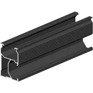 Super Solar Rail Support Solar Panel Roof Mounting Brackets Aluminum Solar Rail Easy Installation Aluminum Solar Rail