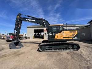 Excavadora de cadenas Hyundai 220-9S usada de 22 toneladas con motor Cummins, bomba y caja de cambios - Capacidad de la cuchilla de 0.98m - Product Image 6