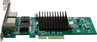 Carte réseau LAN filaire interne Mini PCIe 4x Gigabit 10/100/1000 Mbps, interface Ethernet USB, serveur PC, RJ45 neutre, TXA030 en stock