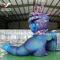 Arche gonflable géante 3D personnalisée avec ventilateur intégré, étanche, facile à installer, pour décorations de personnages fantastiques, festivals et scènes