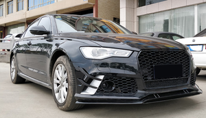 Kit Carrozzeria Paraurti Anteriore Stile RS6 C7.5 per Aggiornamento <span class=keywords><strong>Audi</strong></span> <span class=keywords><strong>A6</strong></span> S6 C7 2012-2015 con Griglia a Nido d'Ape per <span class=keywords><strong>Audi</strong></span> <span class=keywords><strong>A6</strong></span> S6 C7 2012 2013 <span class=keywords><strong>2014</strong></span> 2015 - Product Image 6
