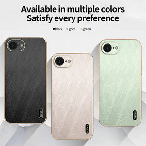 Housse de téléphone unie en cuir à cadre électrolytique de haute qualité pour <span class=keywords><strong>Google</strong></span> Pixel 6/6A/6 +/7/7A/8/8A/9/10/10 Pro/9A - Product Image 2