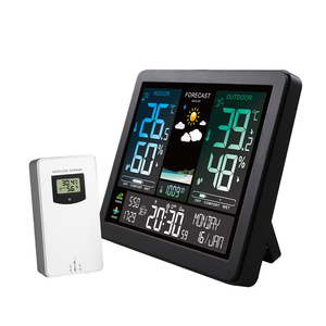 Tùy chỉnh kỹ thuật số không dây trong nhà/ngoài trời Nhiệt kế ẩm kế cảm biến thông minh cho nhà bếp nhiệt độ độ ẩm readout nhựa - Product Image 6