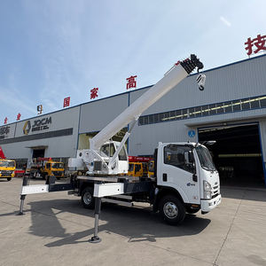 Usine JQCM ISUZU KV600 5TON Boom Truck 5m * 7 Section Boom Camion grue hydraulique mobile avec crochet puissant à vendre - Product Image 3