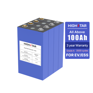Batterie rechargeable HIGHSTAR 100Ah à cellules prismatiques, qualité supérieure, longue durée de vie, certifiée avec garantie de 3 ans, 3500 cycles - Product Image 1